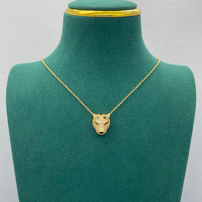 [Royal] PANTHERE FULL DIAMOND NECKLACE