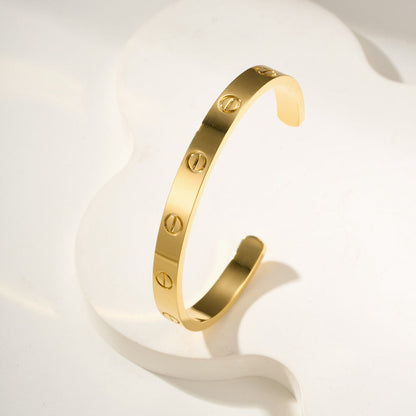 [Royal] LOVE BRACELET 6.1MM OPEN CUFF