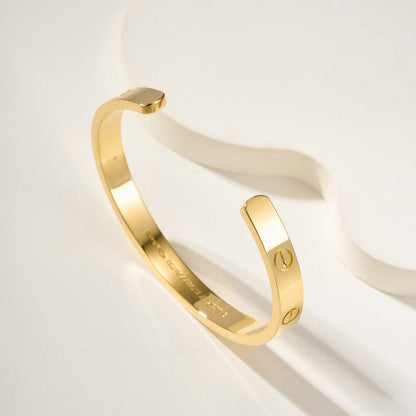 [Royal] LOVE BRACELET 6.1MM OPEN CUFF