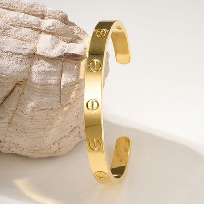 [Royal] LOVE BRACELET 6.1MM OPEN CUFF