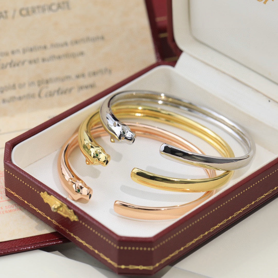[Royal] PANTHERE OPEN BRACELET