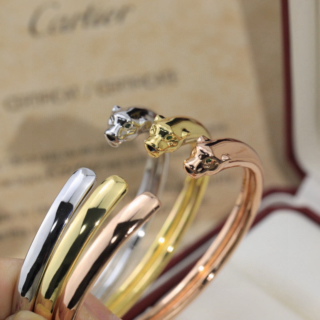 [Royal] PANTHERE OPEN BRACELET