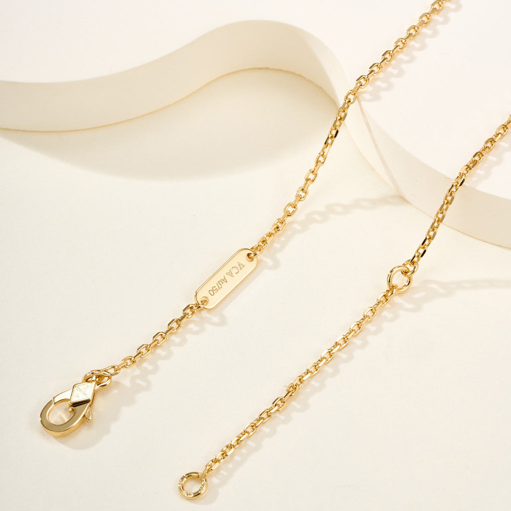 [Royal]FLOWERLACE NECKLACE 5 DIAMONDS