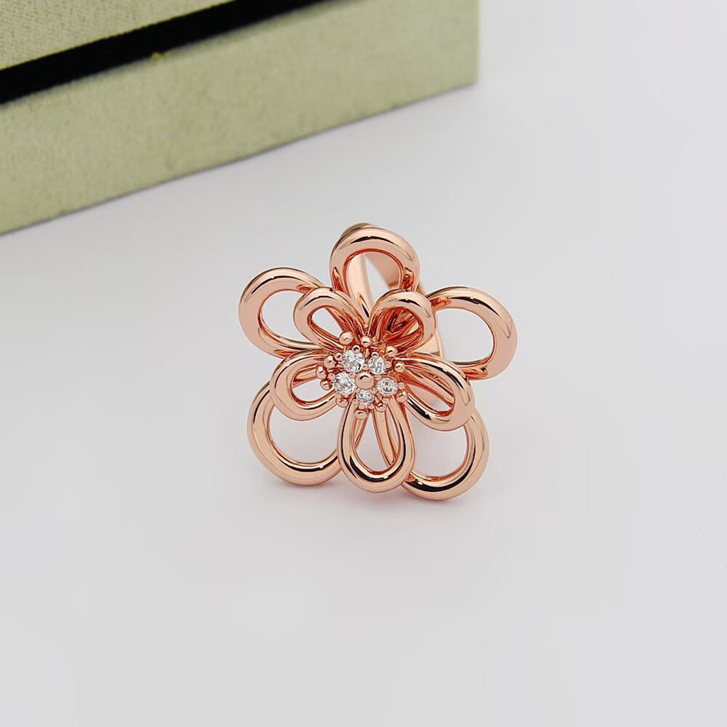 [Royal] FLOWERLACE RING 5 DIAMONDS