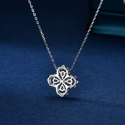 [Royal Jewellery]LOOP NECKLACE FULL MOTIF DIAMOND 16MM MULTIPLE COLORS