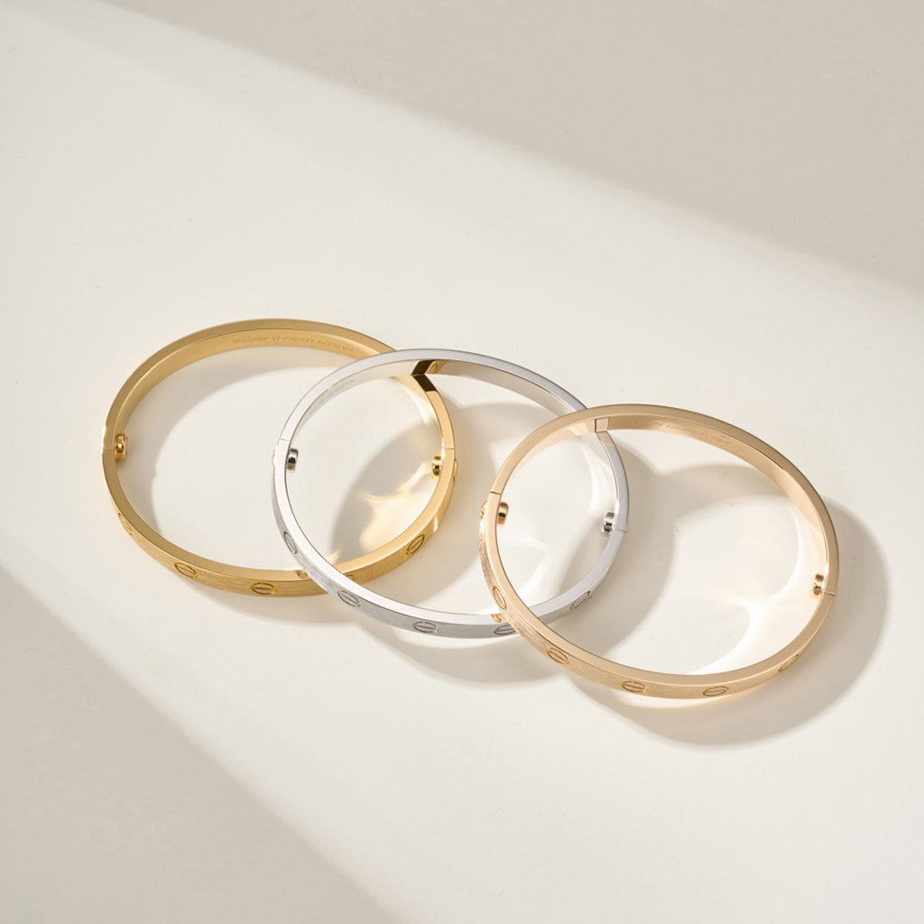 [Royal] LOVE BRACELET 6.1MM BRUSHED