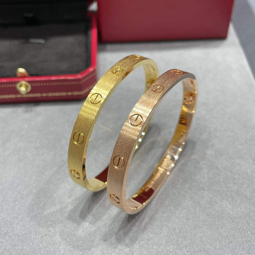 [Royal] LOVE BRACELET 6.1MM BRUSHED