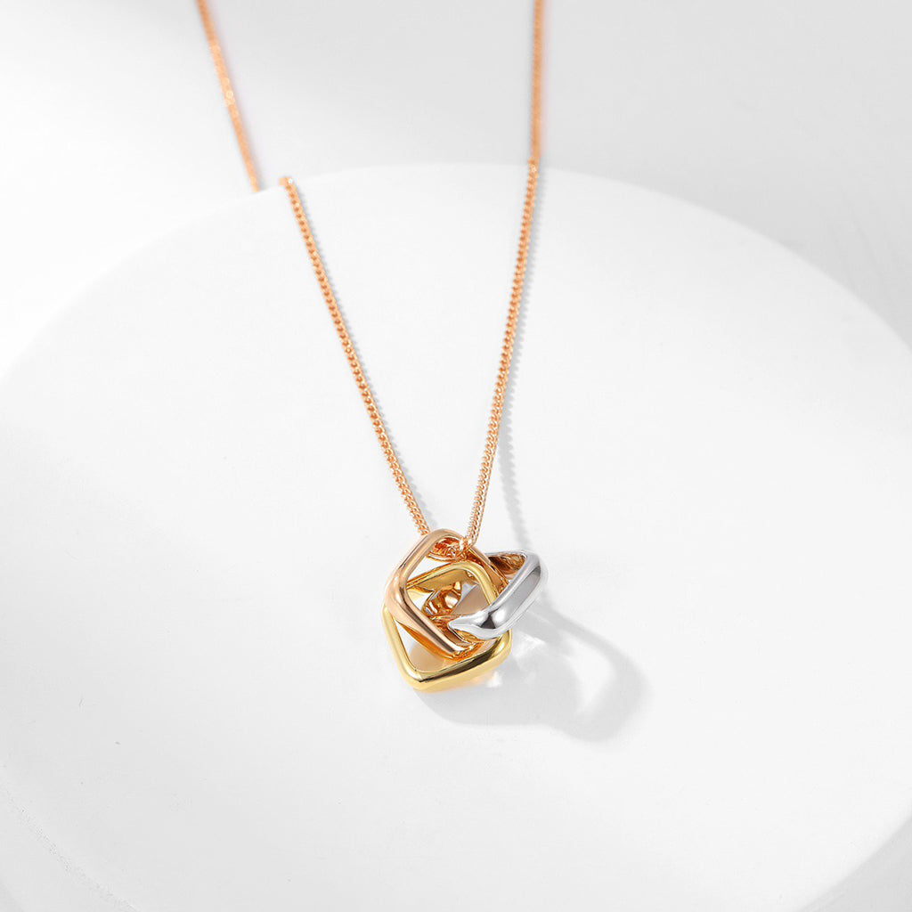 [Royal] TRINITY CUSHION NECKLACE COLLECTION
