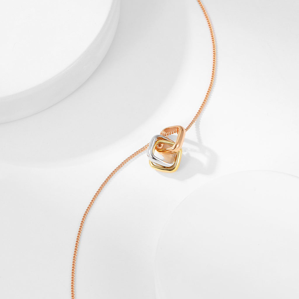 [Royal] TRINITY CUSHION NECKLACE COLLECTION