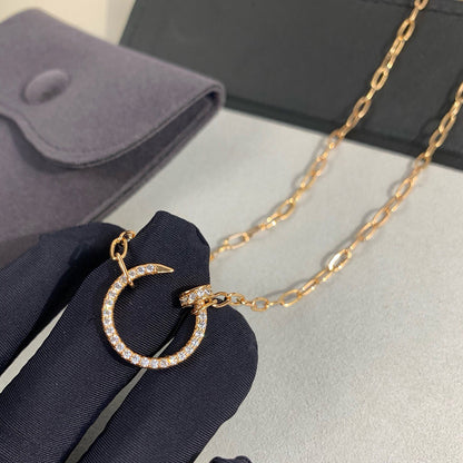[Royal] JUSTE NECKLACE FULL DIAMONDS