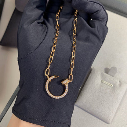 [Royal] JUSTE NECKLACE FULL DIAMONDS