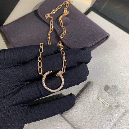 [Royal] JUSTE NECKLACE FULL DIAMONDS