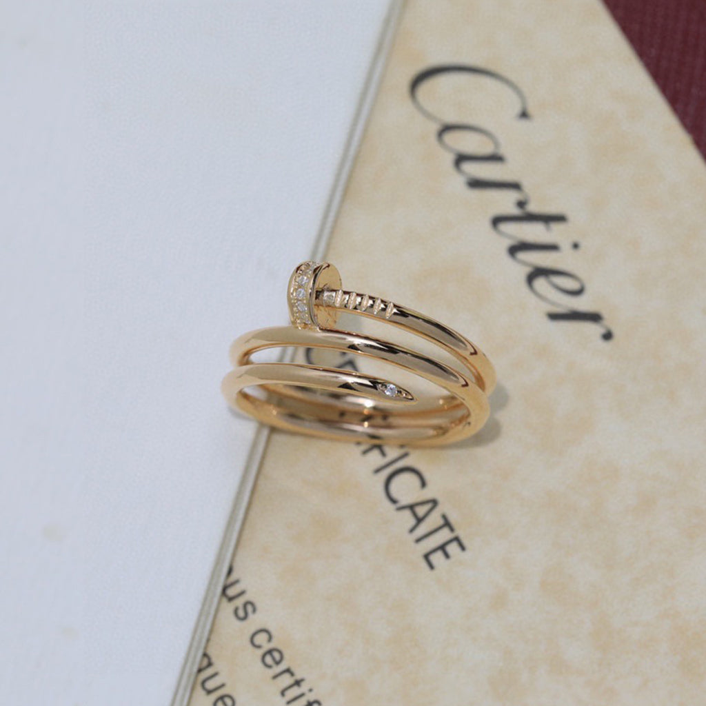 [Royal] JUSTE RING 4.8MM HALF DIAMOND