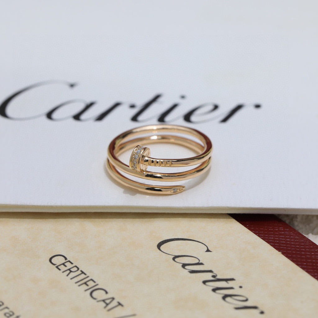 [Royal] JUSTE RING 4.8MM HALF DIAMOND