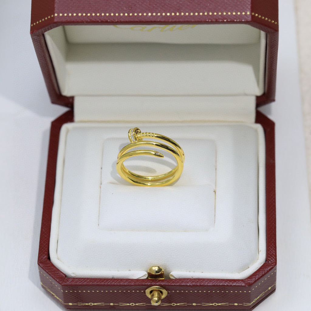 [Royal] JUSTE RING 4.8MM HALF DIAMOND
