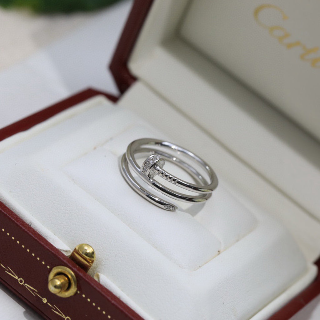 [Royal] JUSTE RING 4.8MM HALF DIAMOND