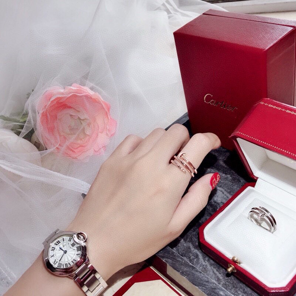 [Royal] JUSTE RING 4.8MM HALF DIAMOND