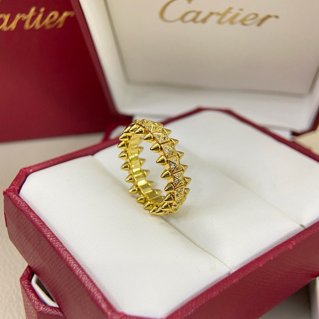 [Royal] CLASH 6.4MM SMALL FULL DIAMOND RING