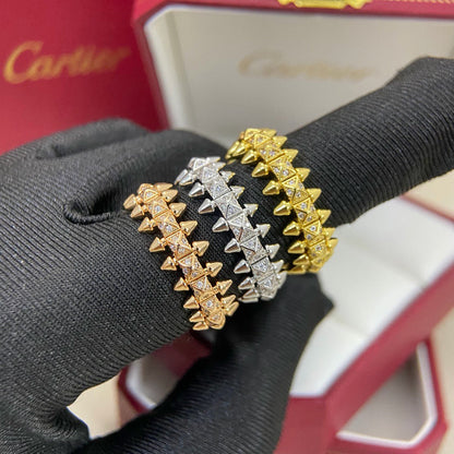 [Royal] CLASH 6.4MM SMALL FULL DIAMOND RING