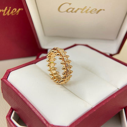 [Royal] CLASH 6.4MM SMALL FULL DIAMOND RING