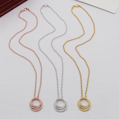[Royal] ETINCELLE  FULL DIAMOND NECKLACE