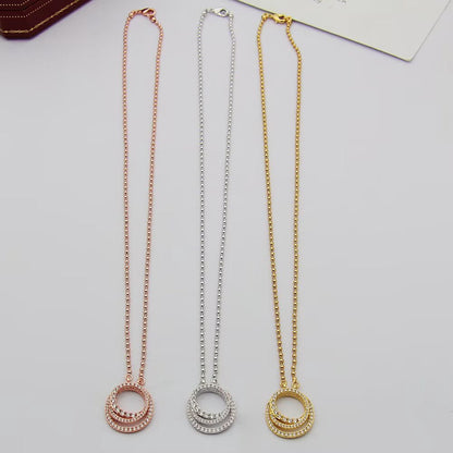[Royal] ETINCELLE  FULL DIAMOND NECKLACE