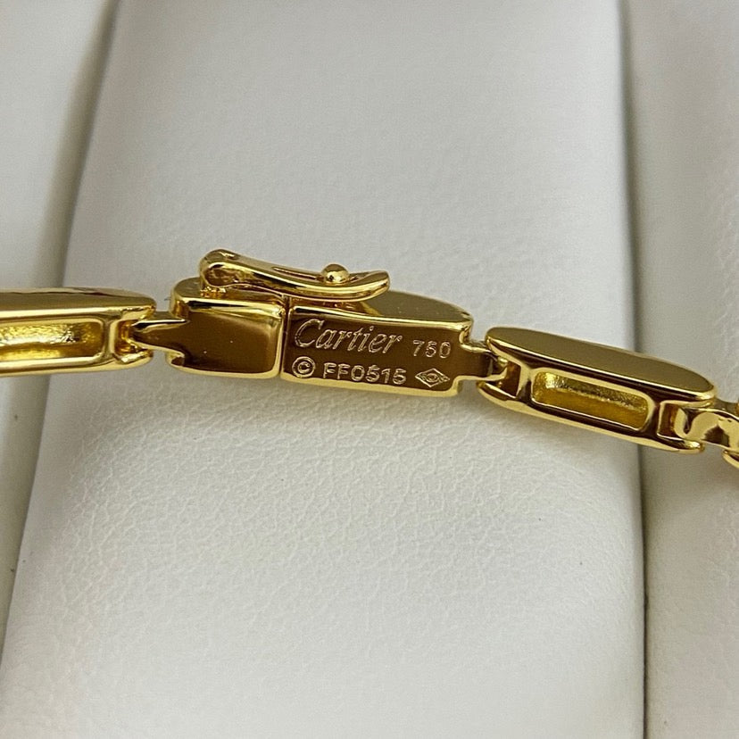 [Royal] PANTHERE HALF DIAMOND ON CHAIN BRACELET
