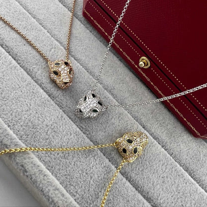 [Royal] PANTHERE FULL DIAMOND NECKLACE