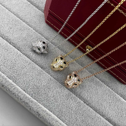 [Royal] PANTHERE FULL DIAMOND NECKLACE