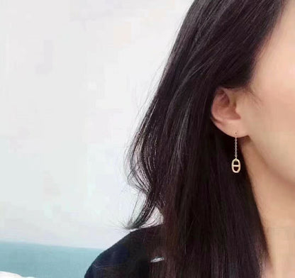 [Royal Jewellery]CHAINE TASSEL EARRINGS