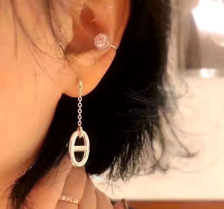 [Royal Jewellery]CHAINE TASSEL EARRINGS