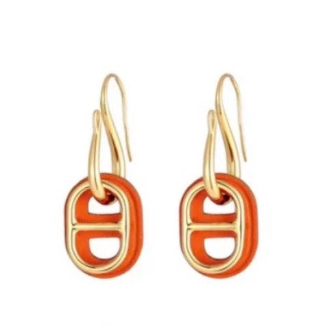 [Royal Jewellery]HM O'MAILLON GOLD EARRINGS