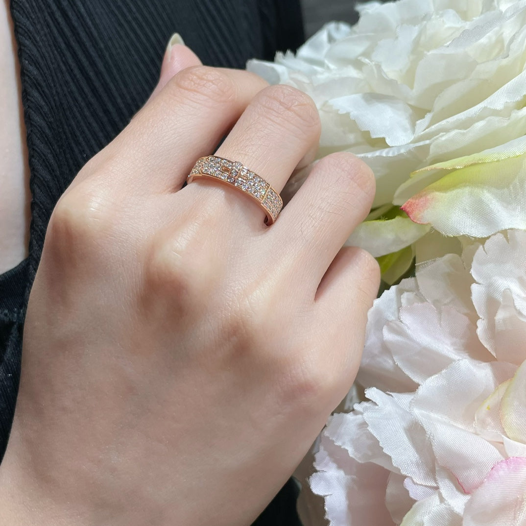 [Royal Jewellery]KELLY PINK GOLD DIAMOND RING