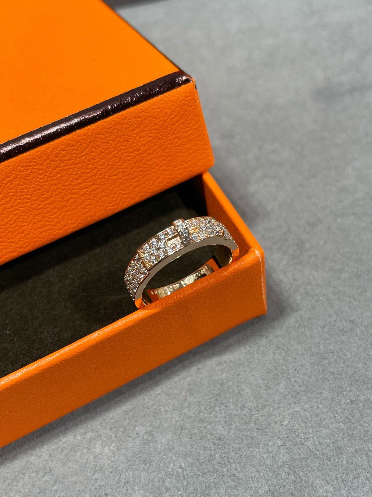 [Royal Jewellery]KELLY PINK GOLD DIAMOND RING