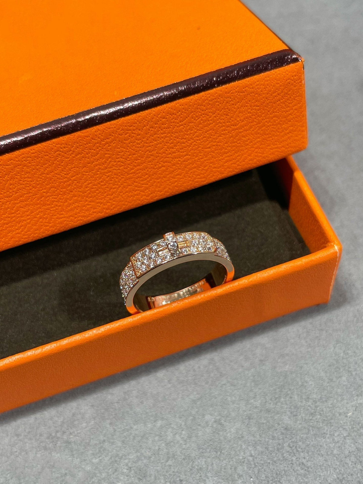 [Royal Jewellery]KELLY PINK GOLD DIAMOND RING
