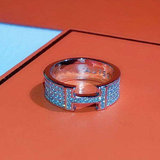 [Royal Jewellery]H RING FULL DIAMOND