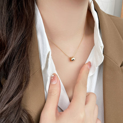 [Royal Jewellery]BEE MINI PEDANT DIAMOND NECKLACE