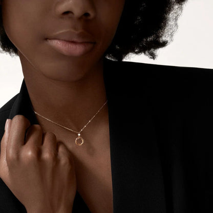 [Royal] TRINITY  NECKLACE 1 DIAMOND