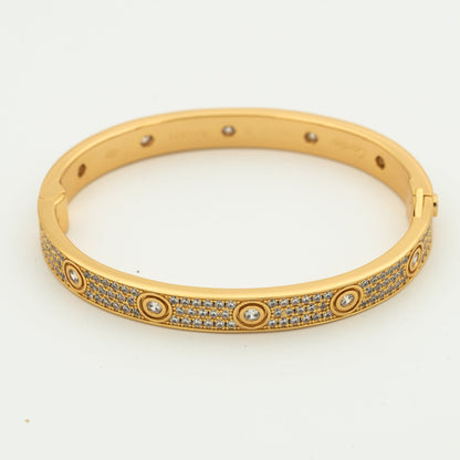 [Royal Jewellery]LOVE BRACELET 6.1MM DIAMOND-PAVED 10 BIG DIAMONDS