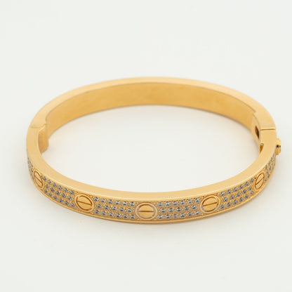 [Royal Jewellery]LOVE BRACELET 6.1MM DIAMOND-PAVED