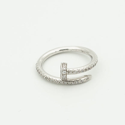 [Royal Jewellery]JUSTE RING 1.8MM SILVER DIAMONDS