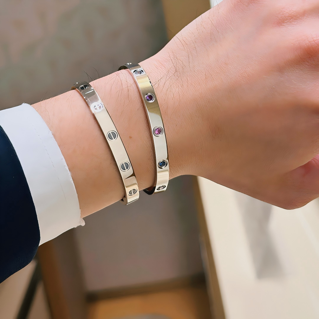 [Royal]2026 RAINBOW LOVE BRACELET 6.1MM  10 DIAMONDS