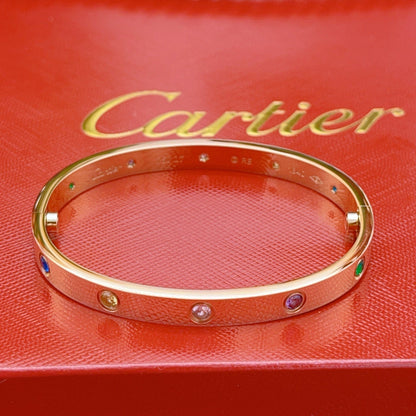 [Royal]2026 RAINBOW LOVE BRACELET 6.1MM  10 DIAMONDS