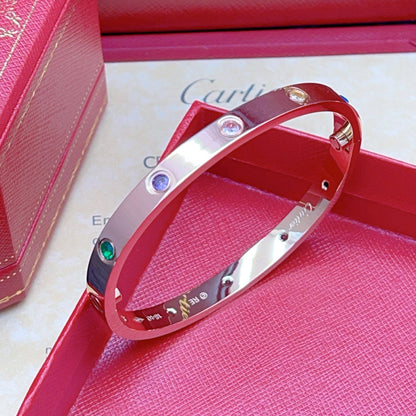 [Royal]2026 RAINBOW LOVE BRACELET 6.1MM  10 DIAMONDS