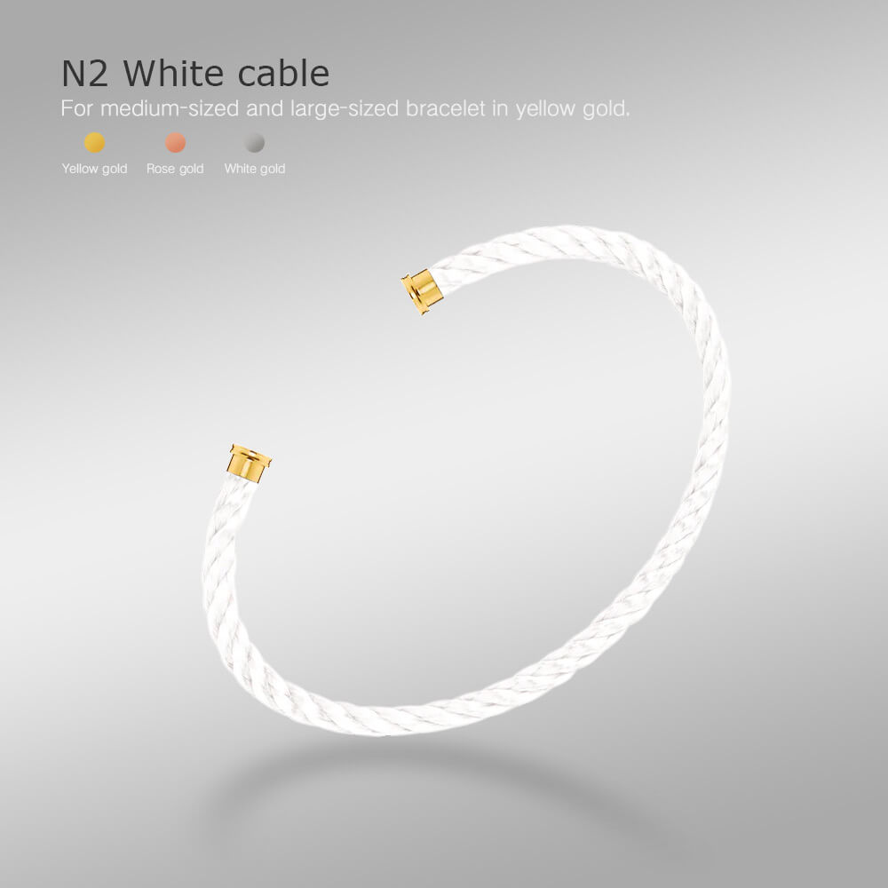 [Royal Jewellery]FORCE SERIES BRACELET CABLES 50 CHOICES (DIY SELECTION)