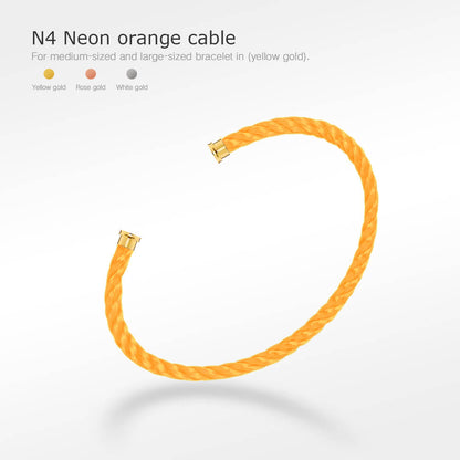 [Royal Jewellery]FORCE SERIES BRACELET CABLES 50 CHOICES (DIY SELECTION)