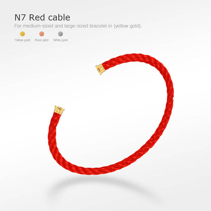 [Royal Jewellery]FORCE SERIES BRACELET CABLES 50 CHOICES (DIY SELECTION)