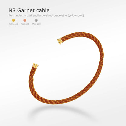 [Royal Jewellery]FORCE SERIES BRACELET CABLES 50 CHOICES (DIY SELECTION)