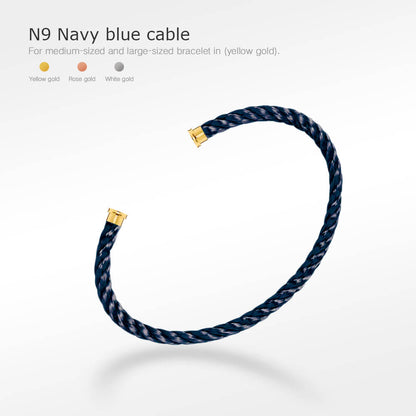 [Royal Jewellery]FORCE SERIES BRACELET CABLES 50 CHOICES (DIY SELECTION)