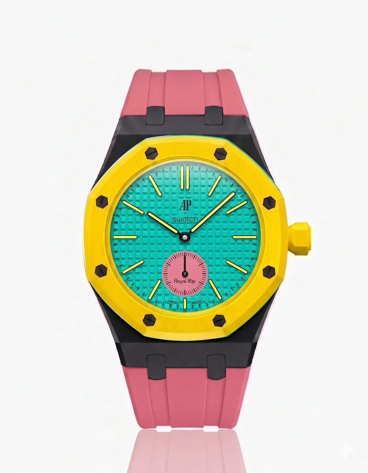 Silicone Strap & Case Royal Pop Otg Roz(Customize  Colors)